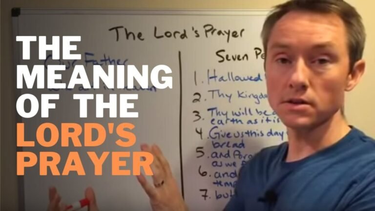 Understanding The Meaning Of Lord’s Prayer